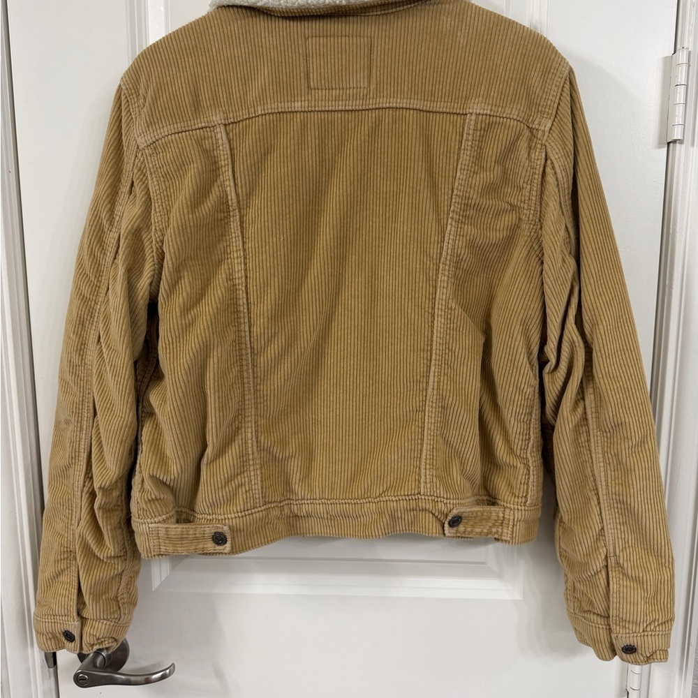 Levi's Beige Sherpa-Lined Jacket - Picture 4 of 6